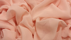 Crinkled Polyester Chiffon