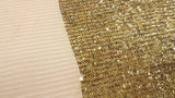 Pleated Mesh Sequins